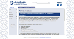 Desktop Screenshot of abstractassociates.com